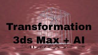 Transformation/Turning the structure into a spider-3ds Max+AI Animation تغییر شکل سازه با هوش مصنوعی