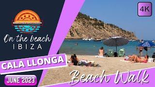 Cala Llonga BRAND NEW June Beach Walk Youtube 4K