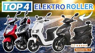 Beste ELEKTRO ROLLER 2025 | Top 4 Elektroroller mit Straßenzulassung Vergleich | E-Motorroller