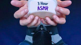 ASMR 3 Hours of Fast & Aggressive Tapping (random/rhythmic) no talking