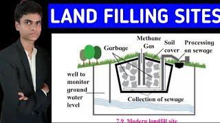 Land filling sites | Process in land filling sites | Concept explained |