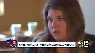 Online clothing scams to watch out