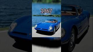 Evolution of Bizzarrini Car(1965-2025) #evolution #car #a2z #plz_subscribe_my_channel 