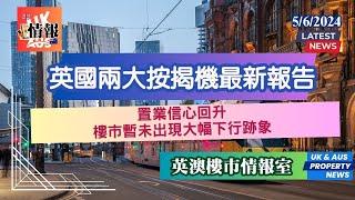 英澳樓市情報室 | 5/6英國樓市最新新聞 | 英國當地市場置業信心回升｜買家考慮細單位