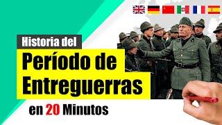 Historia del PERÍODO de ENTREGUERRAS en Europa - Resumen | Europa entre los años 1918 y 1939.