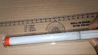 Omega ROLL-N-Draw, 30 cm Ruler