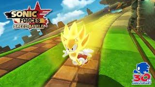 Super Sonic Level 5 Showcase | Sonic Forces: Speed Battle #Sonic30th