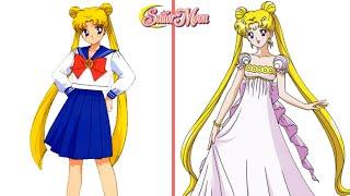 Sailor Moon Characters In Princess Look | Star Detector