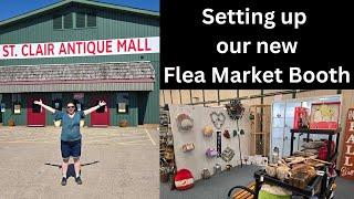 We Finally get to take Possession of our new Flea Market Booth - Watch our update and set up!