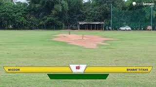 Live Cricket Match | Wisdom vs Bharat Titans | 21-Jul-24 07:30 AM 30 overs | BK PRO CHAMPIONS TROPH