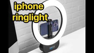 Great iphone ringlight & tripod from Sandmarc