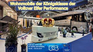 Wohnmobile der Köngsklasse die Nr.1 auf dem Weltmarkt - Volkner auf dem Caravan Salon 2024