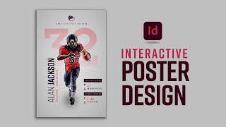 Create an interactive poster with animation using Adobe InDesign