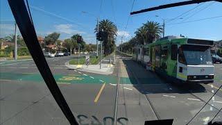 Driver's View Tram 59 Moonee Ponds to Airport West