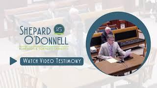 Tort Actions for Latent Diseases - Michael Shepard, Esq. testimony