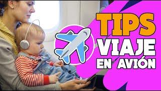 Tips para viajar con tu bebé en avión | ¡Evita que le duelan los oídos al despegar!