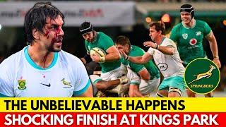 STUNNING FINISH LEAVES SPRINGBOKS FANS SPEECHLESS! | SPRINGBOKS NEWS