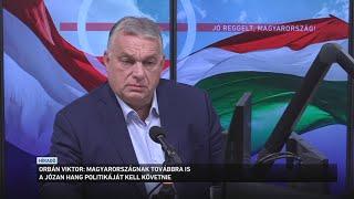 Orbán Viktor: Magyarországnak továbbra is a józan hang politikáját kell követnie