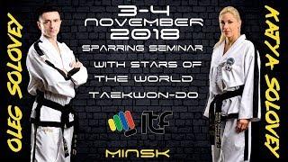 Спарринг-семинар Олега и Кати Соловей Taekwondo ITF