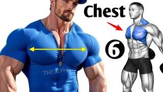 6 Huge Chest Workout At Gym - Build Massive Chest