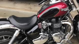 2007 TRIUMPH AMERICA EXHAUST AND INTAKE MODS