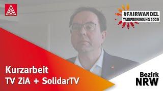 Kurzarbeit, TV ZiA und SolidarTV erklärt von Carsten Schuld