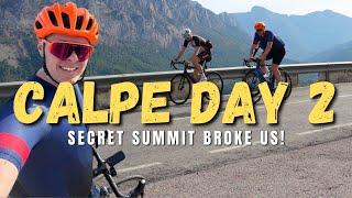 Secret Summit BROKE Us! | Calpe Cycling Vlog
