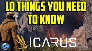 Icarus Beginner Tips and 10 Things You Need To Know to Help You Survive!