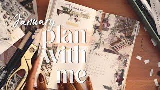 January Plan With Me | Sterling Ink Common Planner