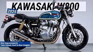 2025 New Kawasaki W800: New Improvements Take Classic Cool to New Heights