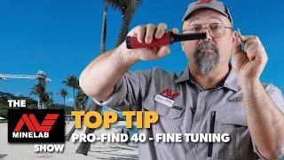 Minelab PRO-FIND 40 Pinpointer Hacks - Top Tips to find more Treasure