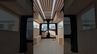 Sexy ply lining job with extras. #campervan #plylining #vaninsulation. #vanlife