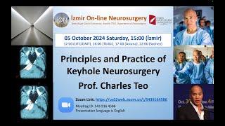 İON 471. Lecture, Teo: Principles and Practice of Keyhole Neurosurgery 05.10.2024