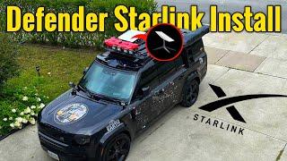 Starlink install on Defender | Aryan Rahul Yaduvanshi's Vlog