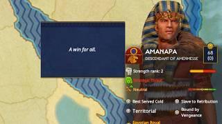 Legitimacy Diplomacy is broken. Total War Pharaoh Dynasties