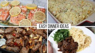 EASY AND SIMPLE DINNER IDEAS | WHAT'S FOR DINNER | EASY AND QUICK DINNER RECIPES