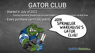 Sprinkler Warehouse's Gator Club
