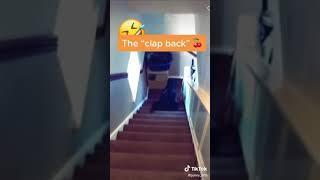 How different dog go down the stairs. Tik Tok