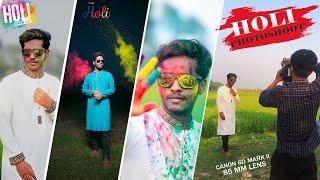 Holi special photoshoot / Behind the scenes - canon 6D mark ii and 85 mm lens