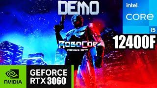 Robocop Rogue City-PC DEMO | Unreal Engine 5 | RTX 3060 12GB | 1080p BENCHMARK+DLSS/FSR2/XeSS Tested