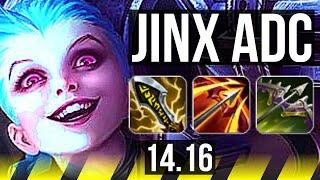 JINX & Senna vs MISS FORTUNE & Nautilus (ADC) | 9/1/5, 1100+ games, Legendary | EUW Master | 14.16