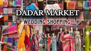 दादर मार्केट - Dadar Saree Market | Bridal saree || Wedding Shopping || Mumbai market || Ranjana Rai