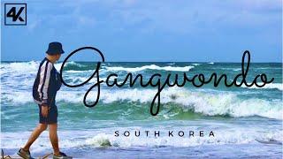 [4K] Beautiful Beaches in Gangwondo Province South Korea | 강원도 | Walk with Ruru | Travel