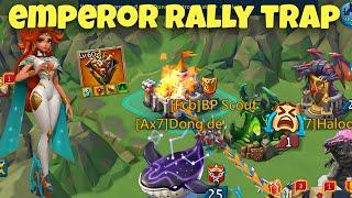 Lords Mobile - THIS EMPEROR RALLY TRAP TRY CAPPED US, BUT KD1 IS UNSTOPPABLE