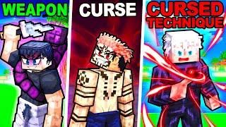 First To Become The STRONGEST in JUJUTSU KAISEN Minecraft Wins!