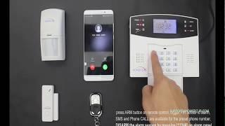 HOMSECUR YA05 GSM Wireless Alarm System - HOW TO QUICK GUIDE