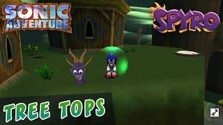 Sonic Adventure Mod | Tree Tops from Spyro the Dragon!