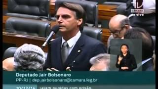 Dep. Jair Bolsonaro (PP-RJ) se defende das acusações da Dep. Maria do Rosário