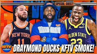 Breaking News: Draymond Green Ducks The Knicks Fan TV Smoke!