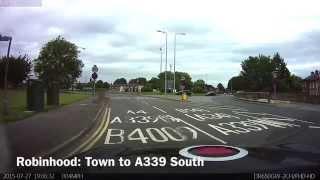 Robinhood Roundabout From Newbury Town Centre